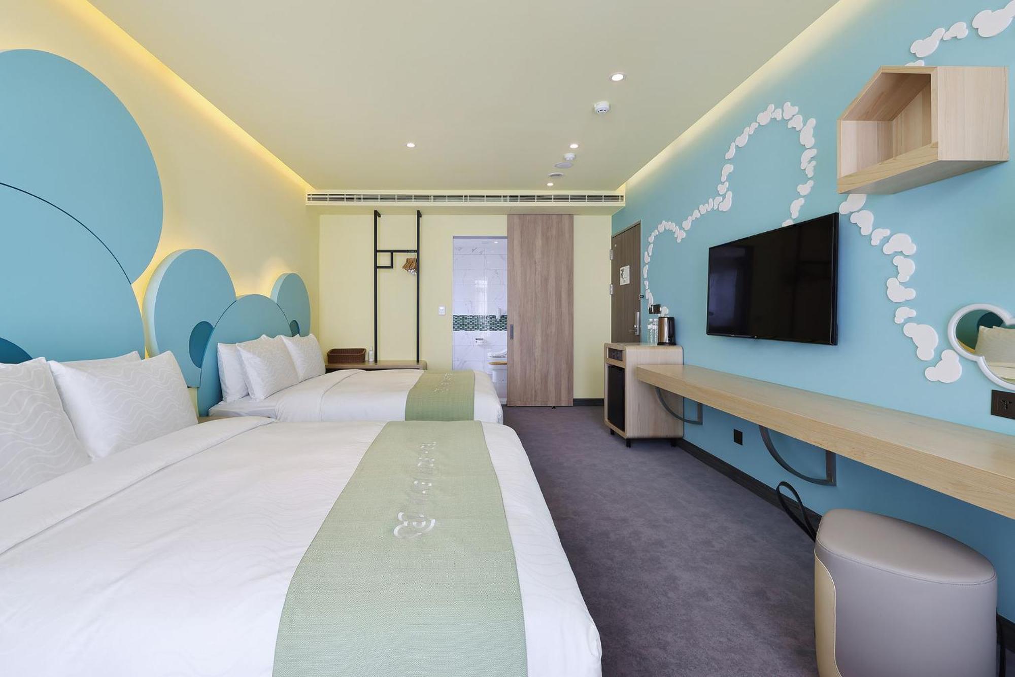 Check Inn Magi Kids Hotel ليودونغ الغرفة الصورة