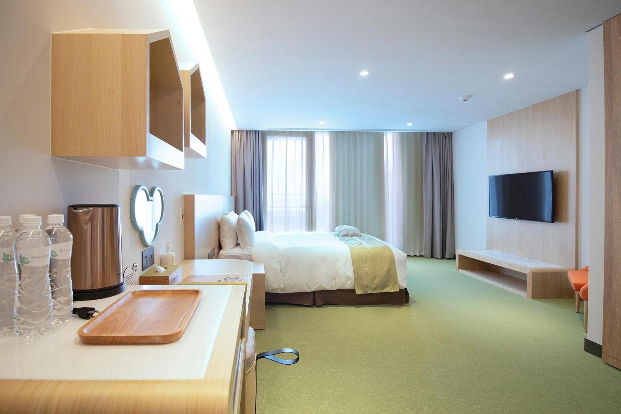 Check Inn Magi Kids Hotel ليودونغ الغرفة الصورة