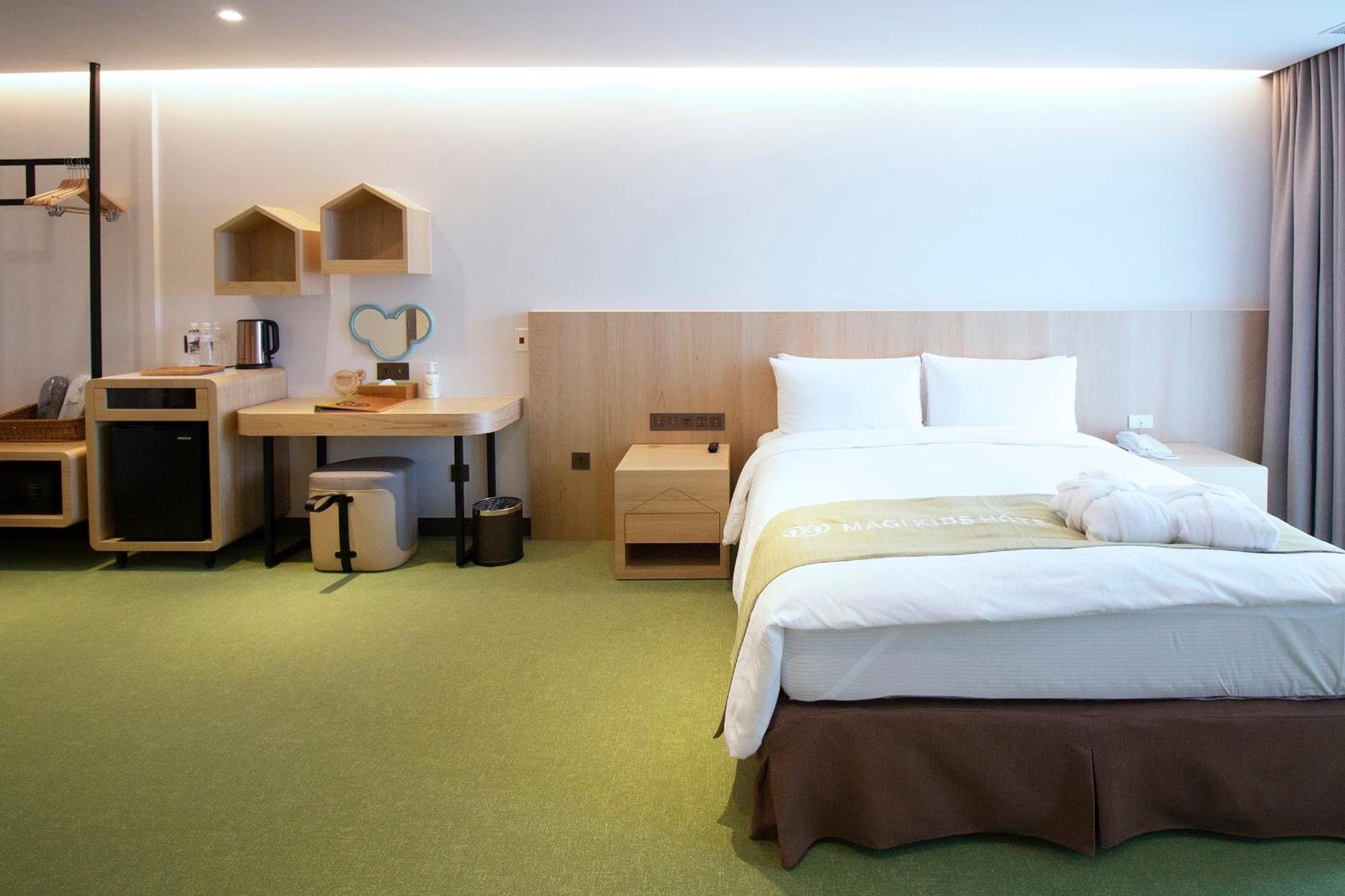 Check Inn Magi Kids Hotel ليودونغ الغرفة الصورة
